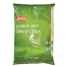 Coated Endo's Salted Fries (4 x 2.25kg)