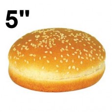 Euro 5" Seeded Burger Bun (6 x 8)