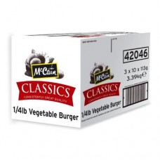 McCain Vegetarian Burger (30 x 113gr)